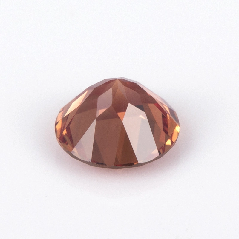 Lab Created Sapphire Corundum Lab Grown Sapphire Oval Round Brilliant Cut Orange Lab Created Sapphire