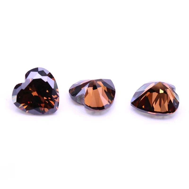 Coffee Color Cubic Zirconia for Jewelry Setting