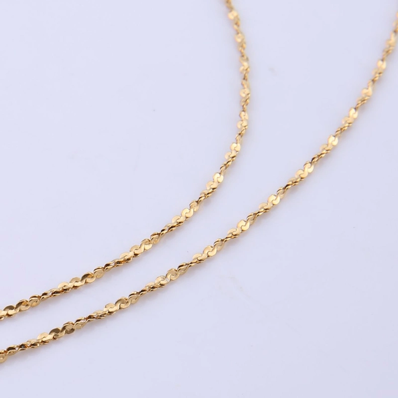 Hot Sale Stainless Steel Jewelry Necklace Twisted Serpentine Chain