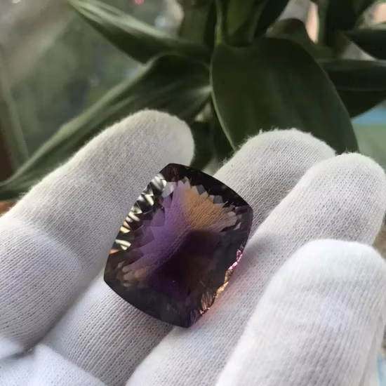 Las mejores piedras preciosas de ametrino brillantes para joyería